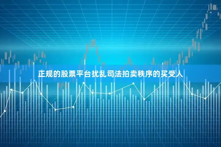 正规的股票平台扰乱司法拍卖秩序的买受人