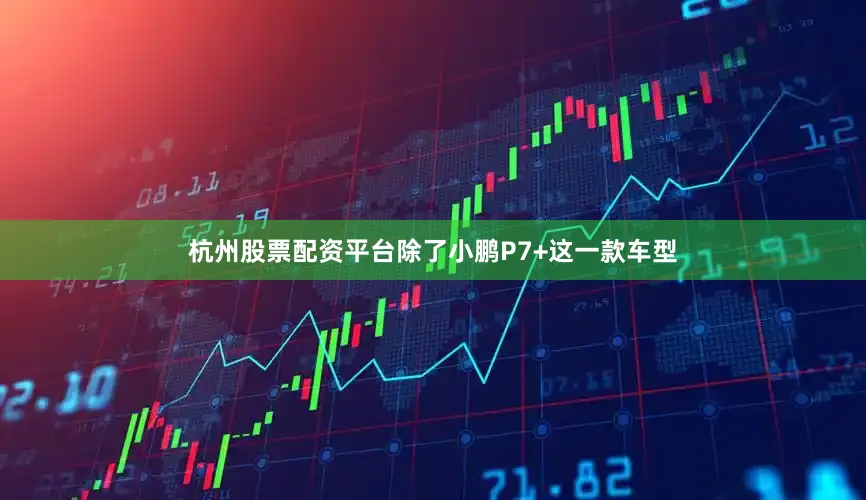 杭州股票配资平台　　除了小鹏P7+这一款车型